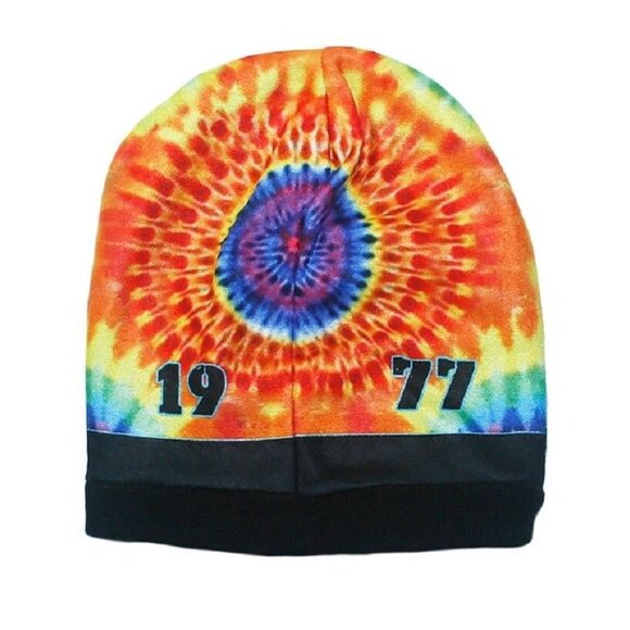 New Pink Floyd Animals Hat Tie Dye Adult Beanie Winter 1977 Album Dogs Pigs SOFT - Picture 2 of 2